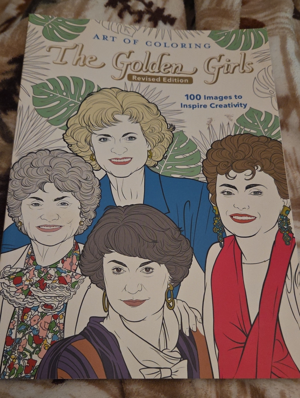 Art of Coloring: Golden Girls:  Revised Edition - Brand New